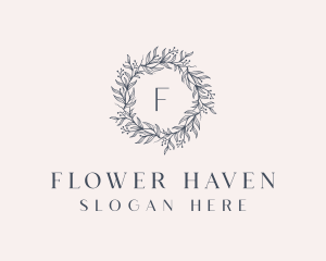 Botanical Flower Garden logo design