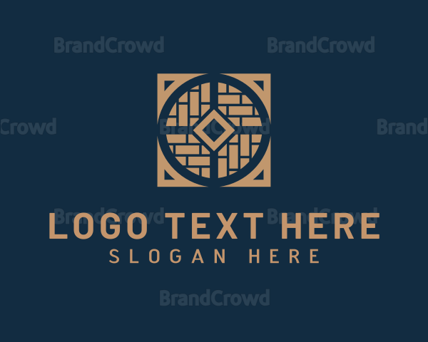 Brick Flooring Masonry Logo