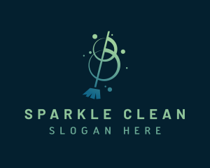 Cleaning - Clean Broom Cleaning logo design