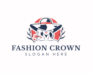 Fashion Lady Hat logo design