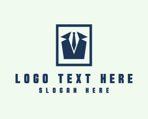 Professional Suit Business Logo