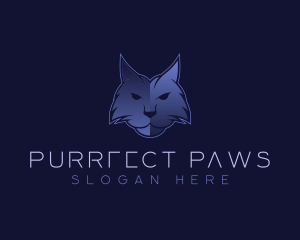 Wild Cat Feline logo design