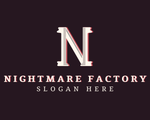 Stylish Fashion Boutique Letter N logo design