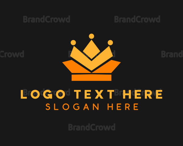 Geometric Crown Logo