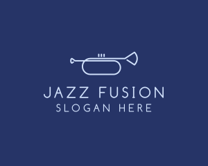 Jazz - Simple Music Trumpet logo design