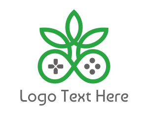 Marijuana - Green Cannabis Controller logo design