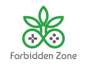 Prohibited - Green Cannabis Controller logo design