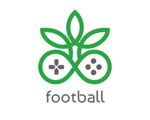 Smoke - Green Cannabis Controller logo design
