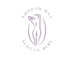 Sexy Nude Lady logo design