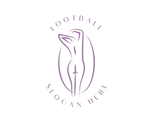 Seductive - Sexy Nude Lady logo design