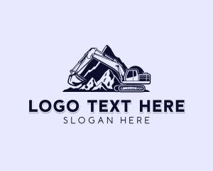 Equipment - Heavy Equipment Mining logo design