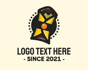 Food Truck - Mexican Burrito Wrap logo design