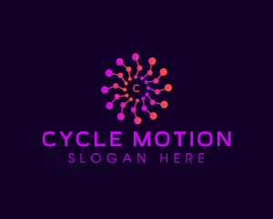 Spiral Motion Tech logo design