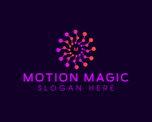 Spiral Motion Tech logo design