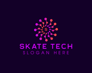 Spiral Motion Tech logo design