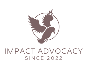 Advocacy - Fierce Bird Circle logo design