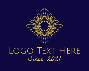 Modern - Decorative Flower Centerpiece logo design