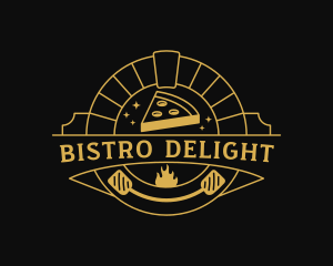 Pizza Oven Dining logo design