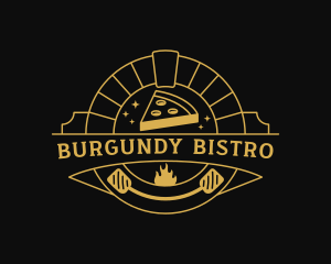 Pizza Oven Dining logo design