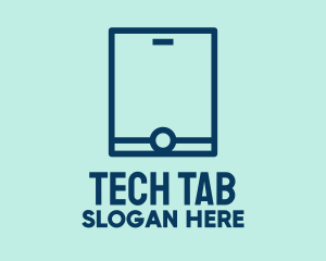 Tablet - Minimalist Tablet Computer logo design