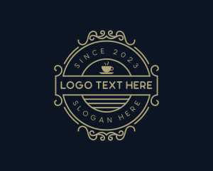 Coffee Shop - Elegant Cafe Gourmet logo design