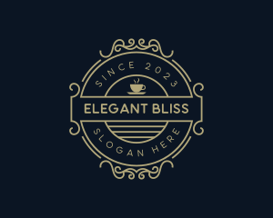 Elegant Cafe Gourmet logo design