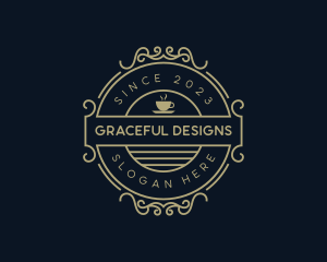 Elegant - Elegant Cafe Gourmet logo design