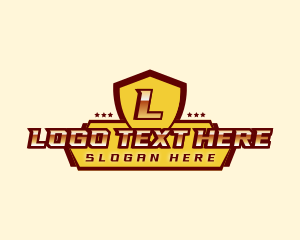 Streamer - Sports League Shield logo design