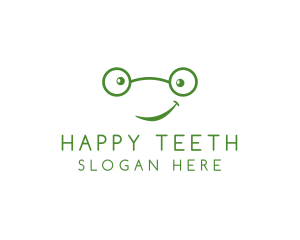 Smile - Geek Eyeglasses Smile logo design