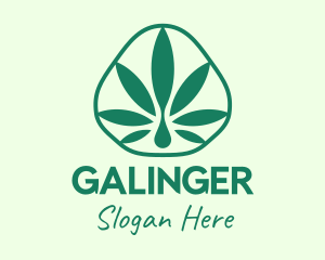 Bio - Green Herbal Cannabis logo design