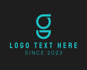 Lettermark - Minimalist Modern Letter G logo design