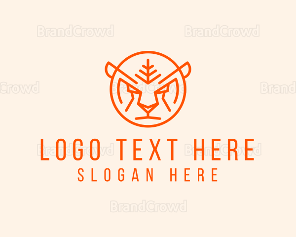 Wild Tiger Avatar Logo