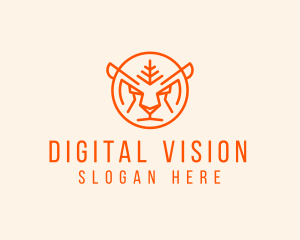 Avatar - Wild Tiger Avatar logo design