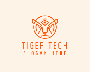 Tiger - Wild Tiger Avatar logo design