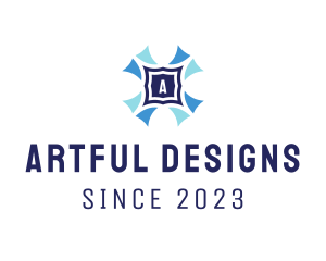 Tile Design Pattern logo design