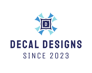 Tile Design Pattern logo design