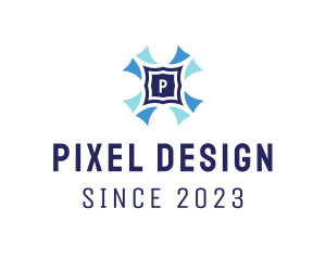 Tile Design Pattern logo design