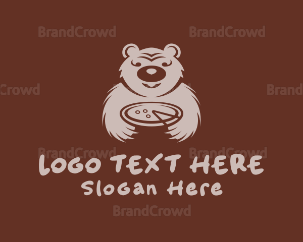 Pizza Bear Dining Logo