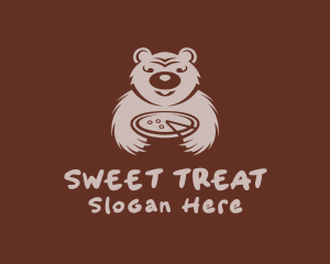 Pizza Bear Dining logo design