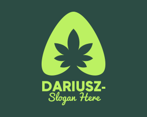 Medical Marijuana - Simple Marijuana Leaf logo design