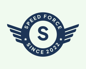 Military Aviation Wings logo design