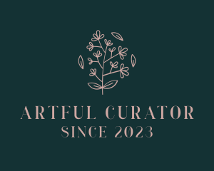 Flower Plant Apothecary logo design