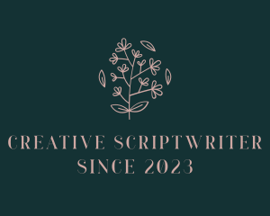 Flower Plant Apothecary logo design