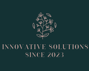 Flower Plant Apothecary logo design