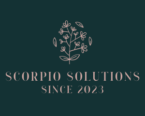 Flower Plant Apothecary logo design