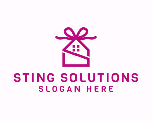 Gift House Letter S  logo design