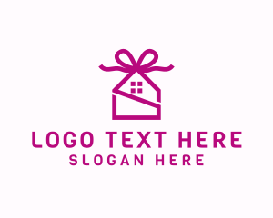 Purple - Gift House Letter S logo design