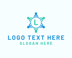 Learning Center - Non Profit People Community logo design