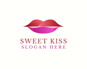 Kiss - Beauty Cosmetic Lips logo design