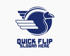 Fast Ball Wings logo design